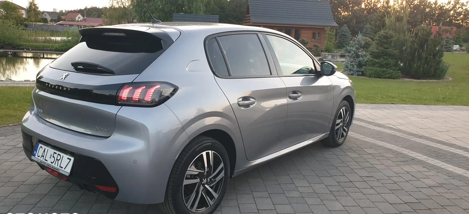 Peugeot 208 cena 49900 przebieg: 59000, rok produkcji 2021 z Chojnów małe 232